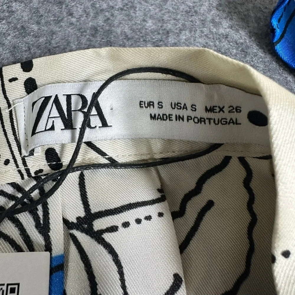 Zara striking pleated
